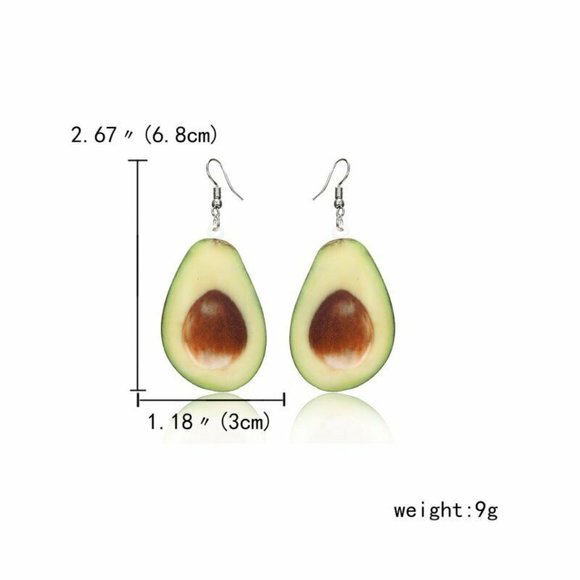 NWOT Avocado Earrings - Picture 3 of 5